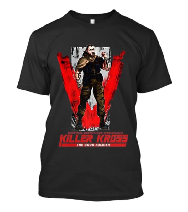 Killer Kross WWE The Good Soldier Wrestling Character T-Shirt