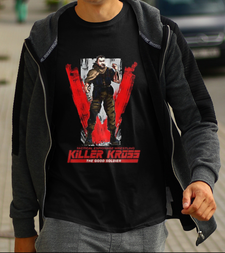 Killer Kross WWE The Good Soldier Wrestling Character T-Shirt