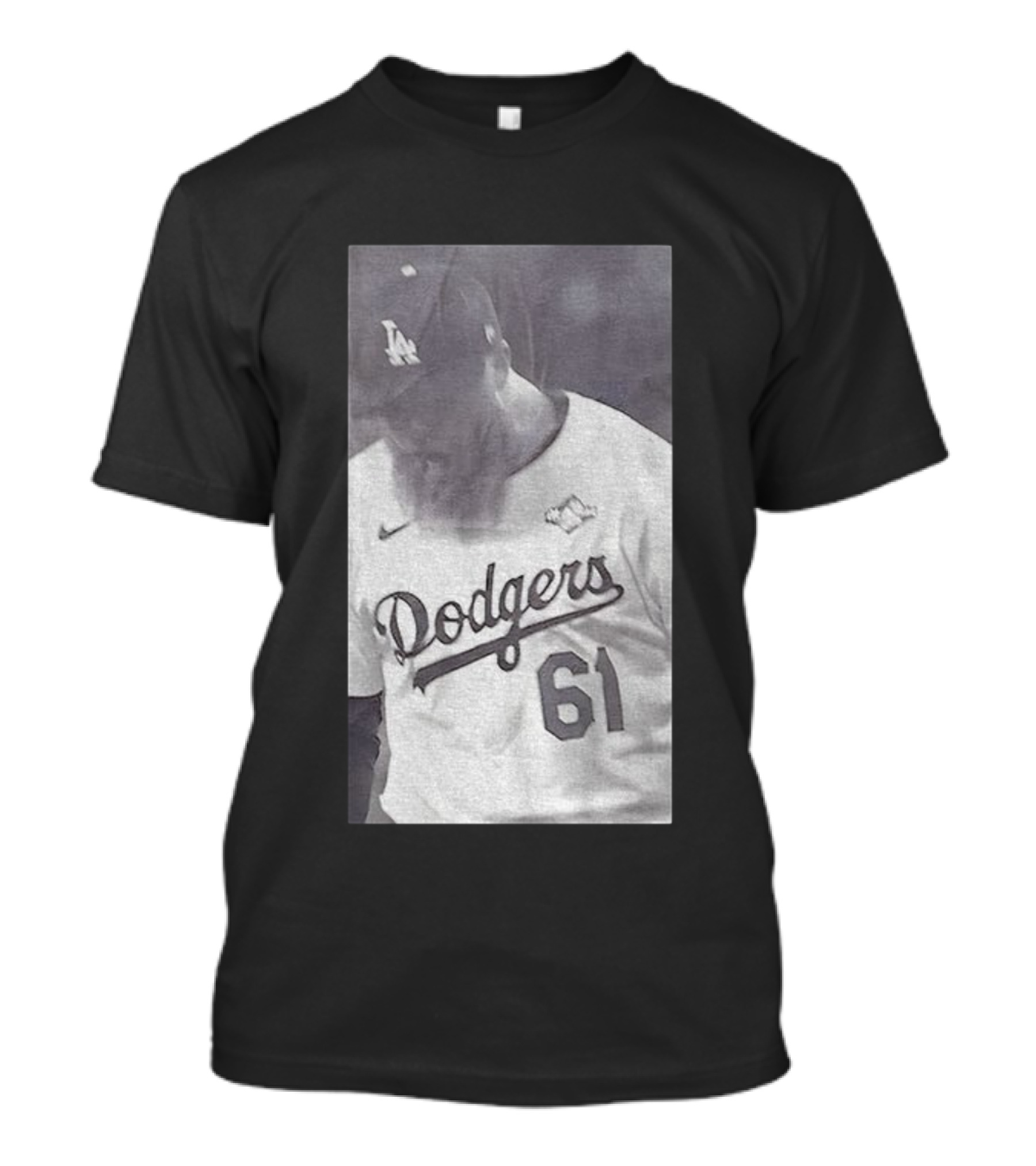 Will Klein 61 Los Angeles Dodgers MLB Baseball Vintage 2025 Commemorative Apparel T-Shirt
