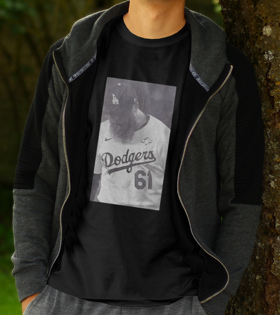 Will Klein 61 Los Angeles Dodgers MLB Baseball Vintage 2025 Commemorative Apparel T-Shirt