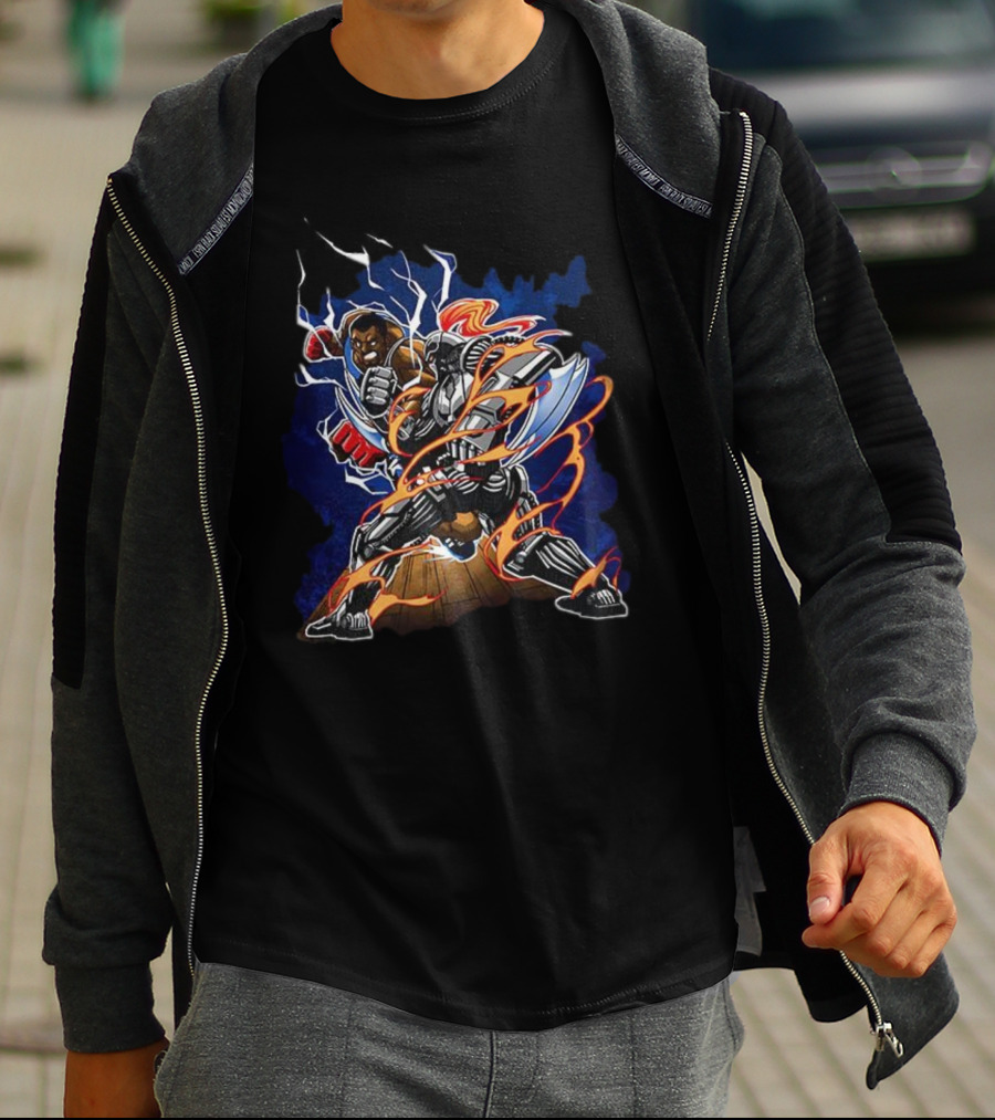 Fulgore Vs TJ Combo Epic Showdown Killer Instinct Video Game T-Shirt