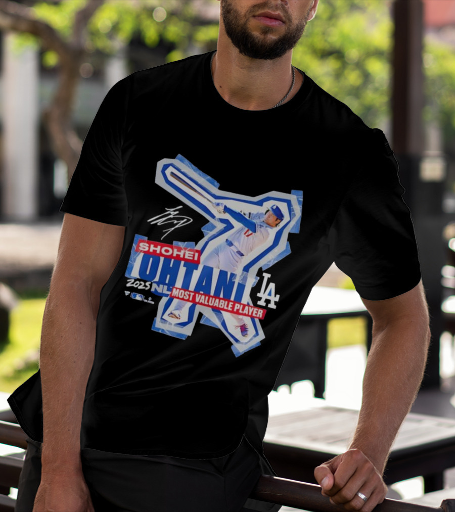 Shohei Ohtani LA Dodgers NL Most Valuable Player T-Shirt