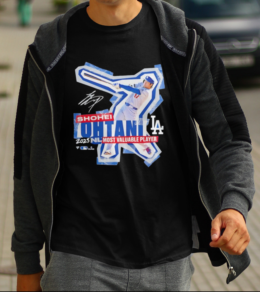 Shohei Ohtani LA Dodgers NL Most Valuable Player T-Shirt