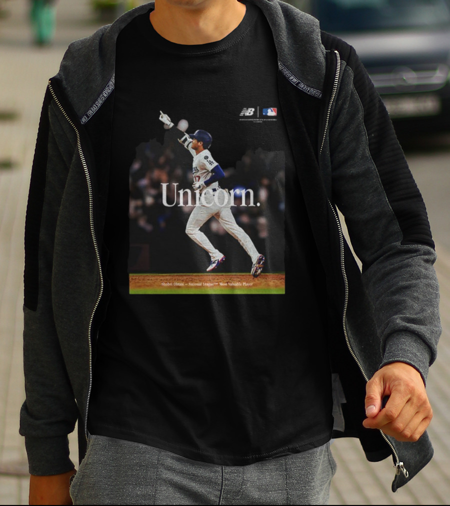 Shohei Ohtani Los Angeles Dodgers Unicorn 2025 National League Most Valuable Player MLB T-Shirt