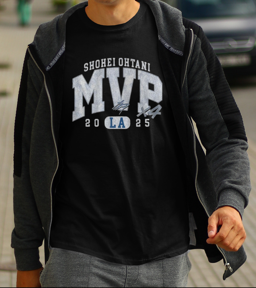 Shohei Ohtani MVP 2025 LA X4 T-Shirt