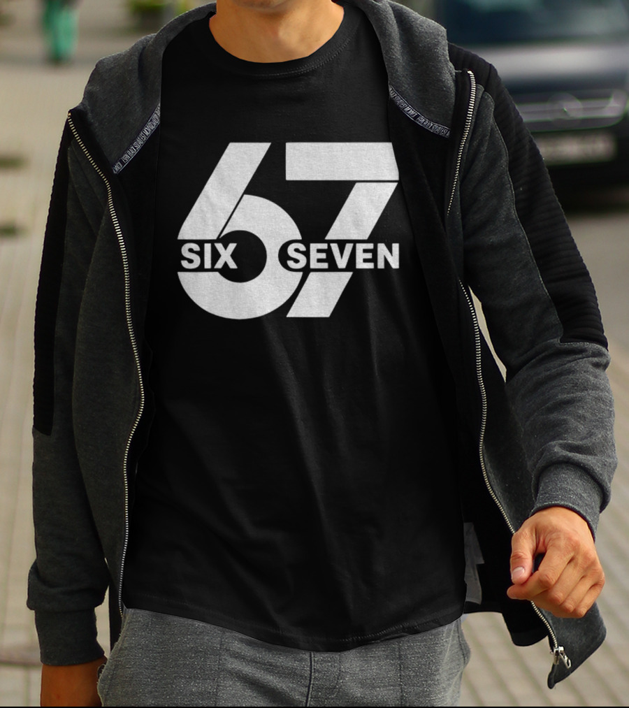 Six Seven 67 Meme Trendy Design T-Shirt