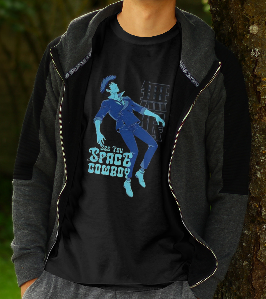 Spike Spiegel See You Space Cowboy Cowboy Bebop Anime T-Shirt