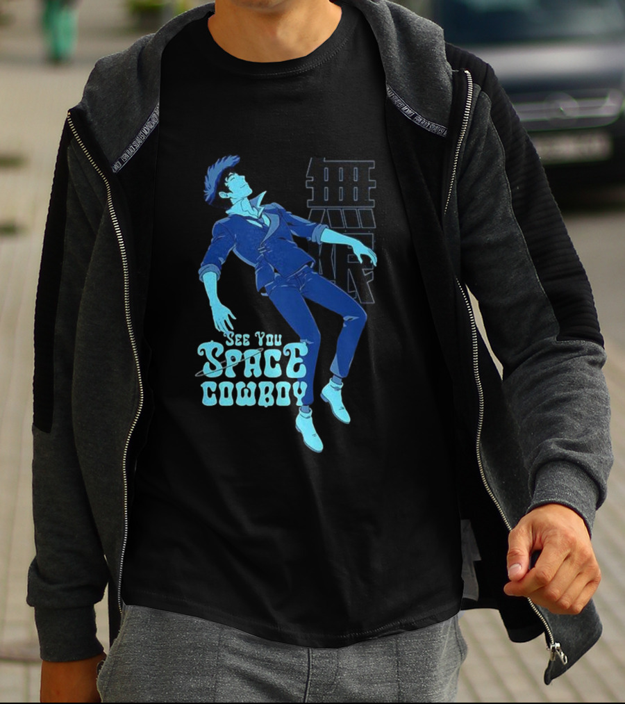 Spike Spiegel See You Space Cowboy Cowboy Bebop Anime T-Shirt