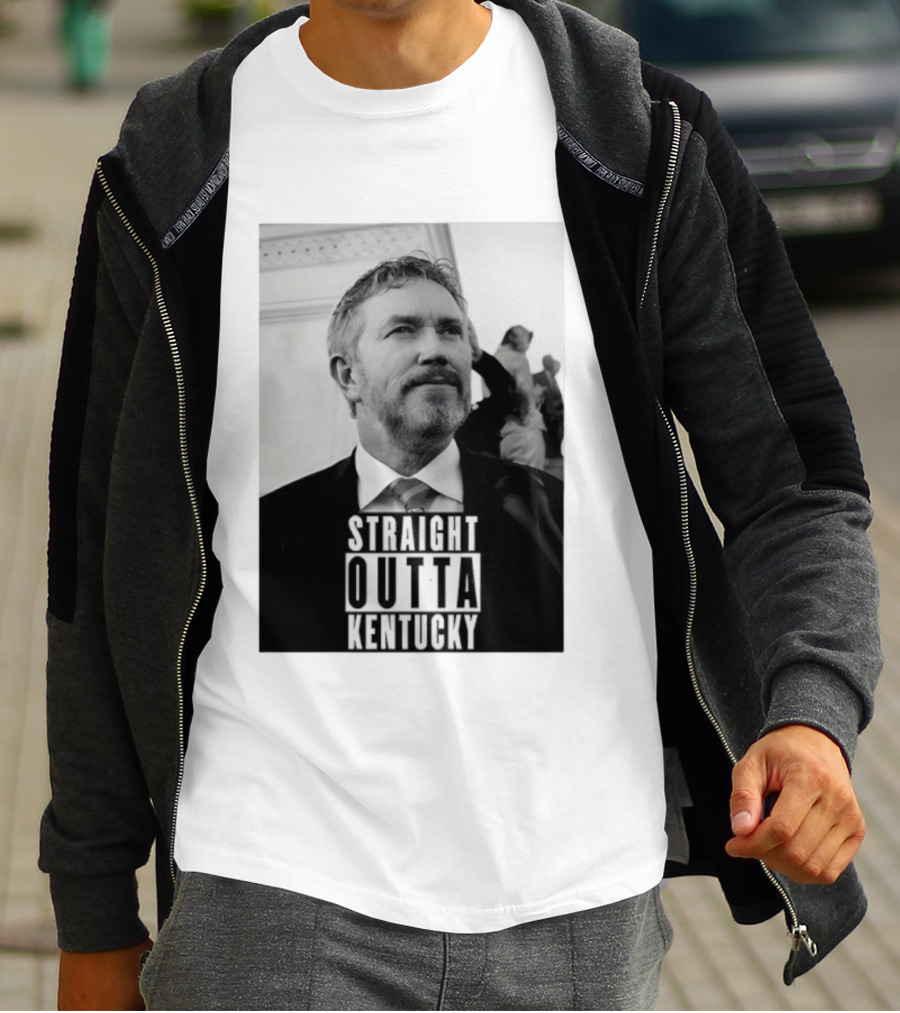 Straight Outta Kentucky Thomas Massie 2025 T-Shirt