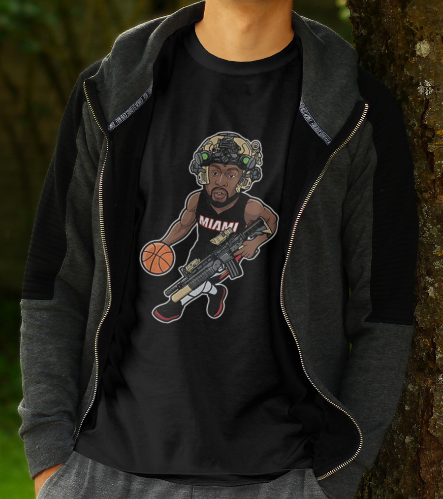 Miami Basketball Soldier Jimmy Butler Miami T-Shirt