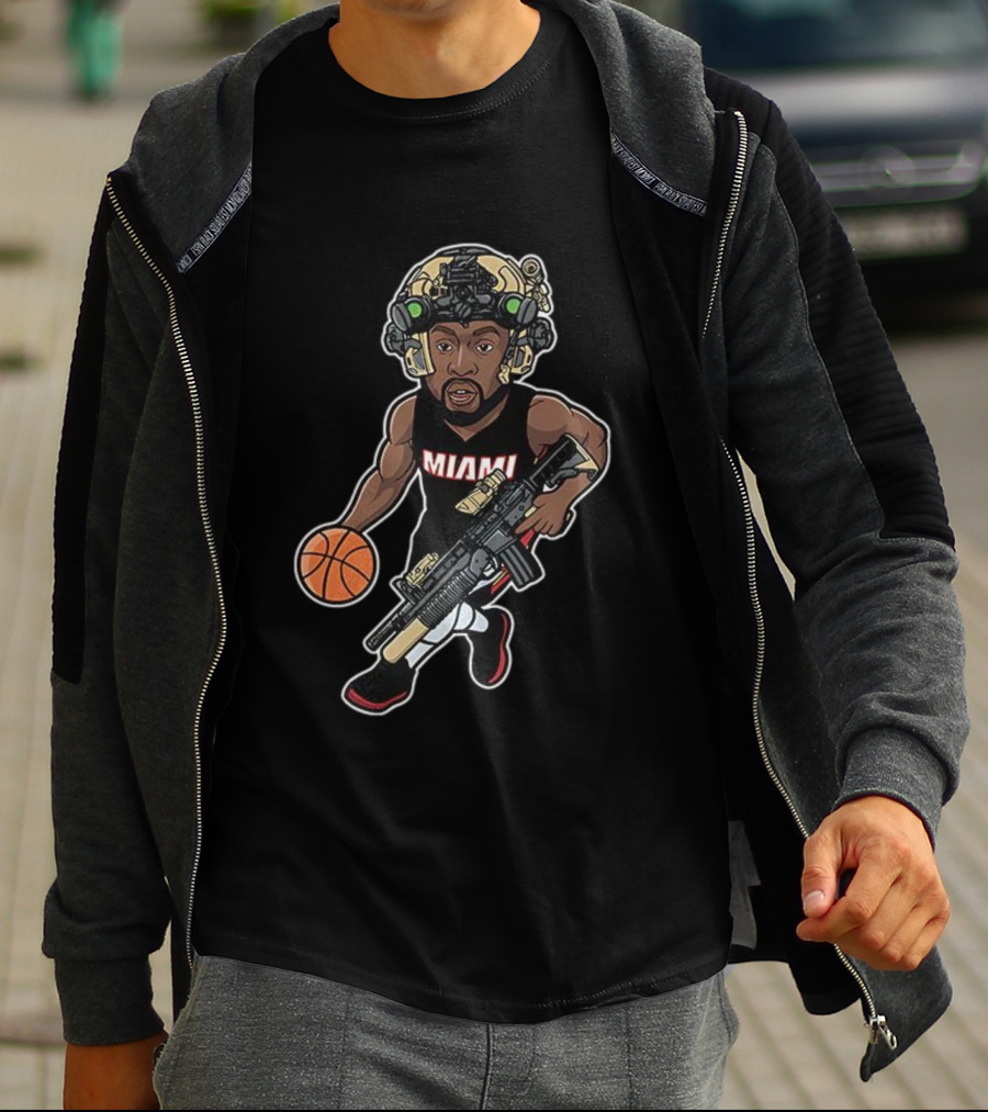 Miami Basketball Soldier Jimmy Butler Miami T-Shirt