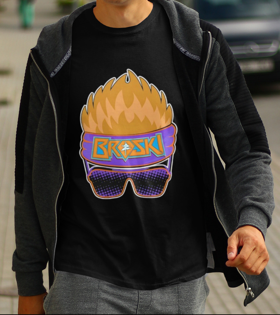 Broski Headband Sunglasses Retro Style Zack Ryder Are You Serious T-Shirt