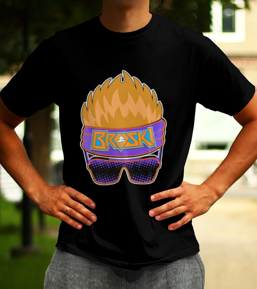Broski Headband Sunglasses Retro Style Zack Ryder Are You Serious T-Shirt