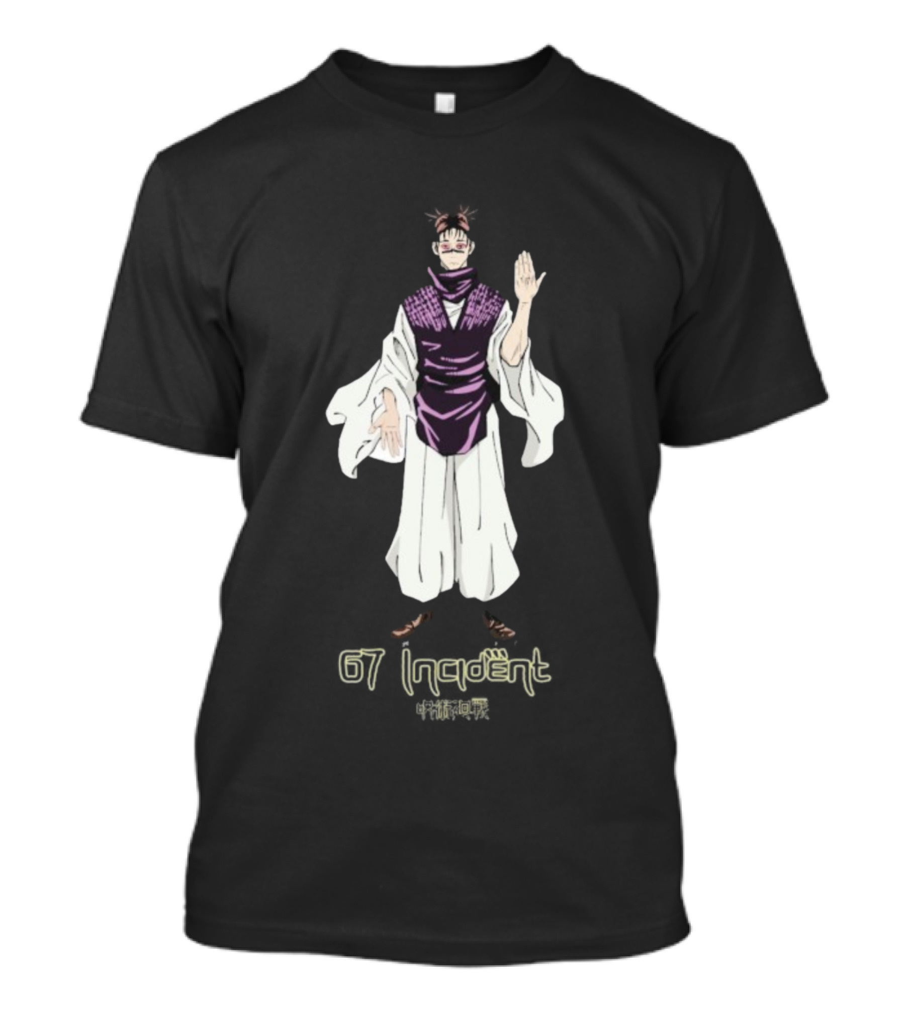 Choso 67 Incident Jujutsu Kaisen Anime Character Purple Robe T-Shirt
