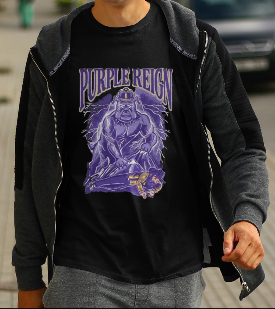 Purple Reign JMU Triumph Over Appalachian State Victory T-Shirt