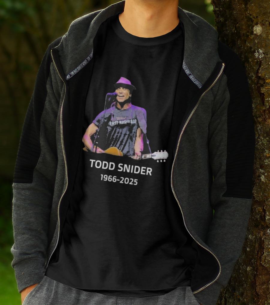 Todd Snider East Nashville Legend Rest In Peace 1966 2025 T-Shirt