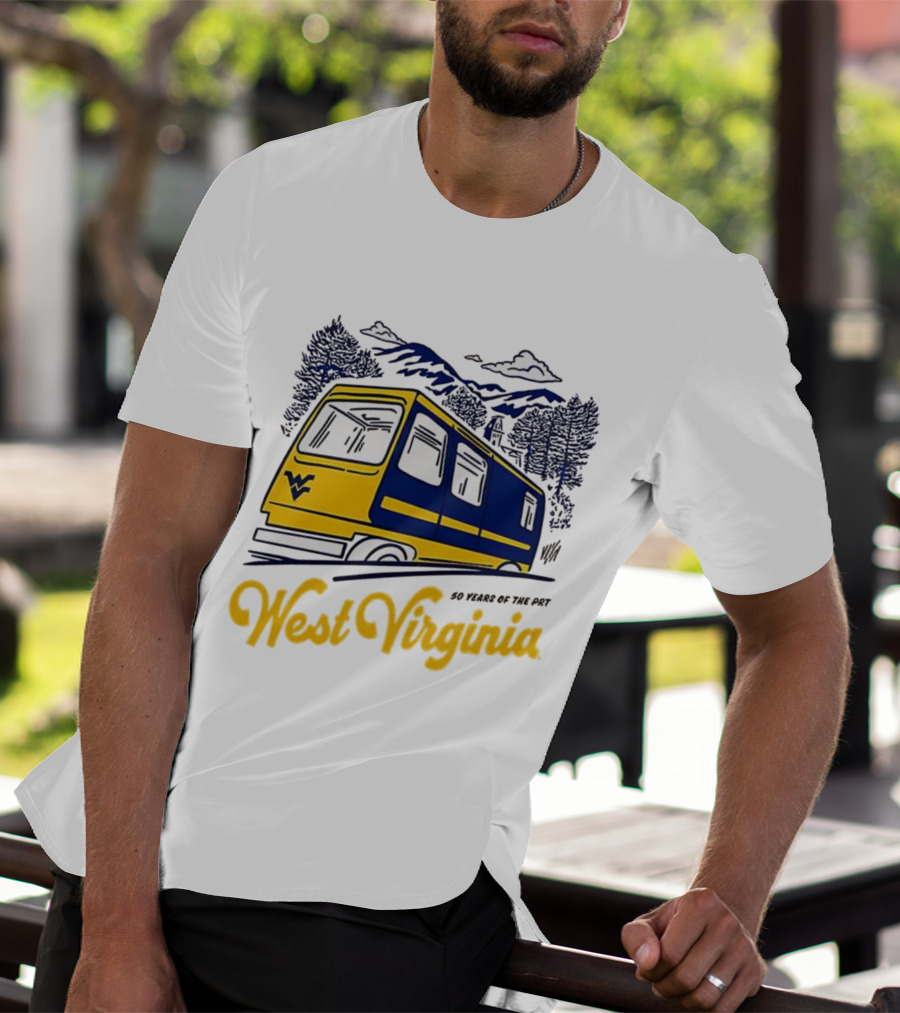 West Virginia 50 Years Of The PRT Anniversary Celebration T-Shirt
