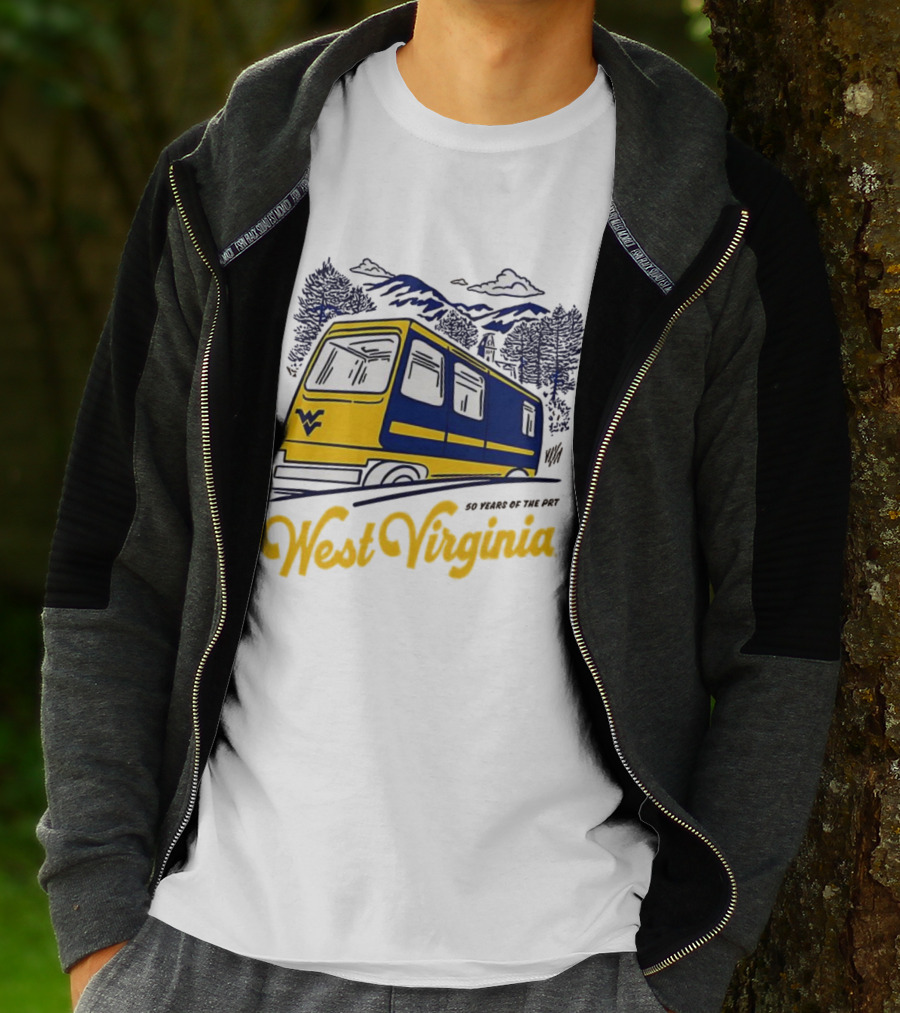 West Virginia 50 Years Of The PRT Anniversary Celebration T-Shirt