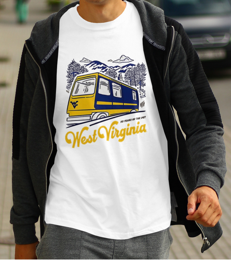 West Virginia 50 Years Of The PRT Anniversary Celebration T-Shirt