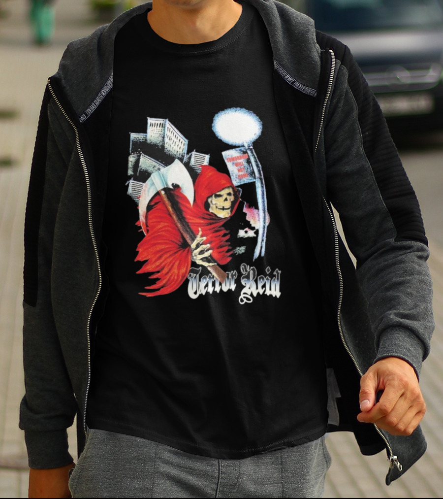 Terror Reid Grim Reaper Tomorrow Will Not Come Night Stalker T-Shirt
