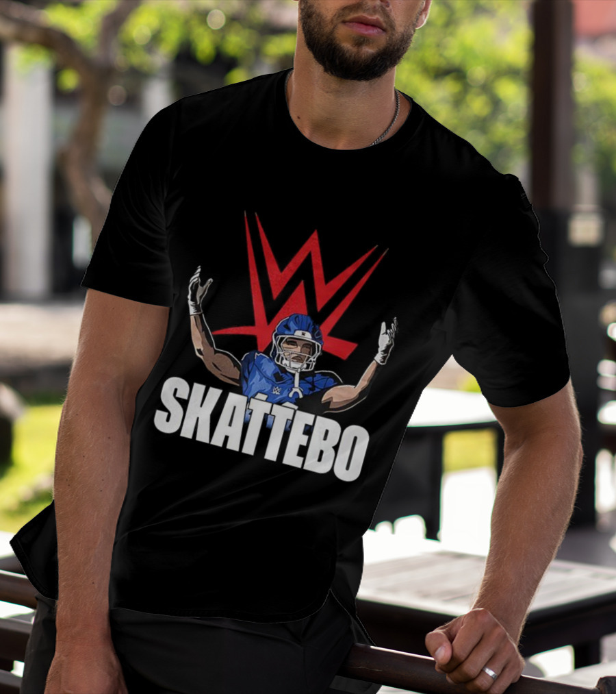 WWE Skattebo New York Giants 2025 T-Shirt