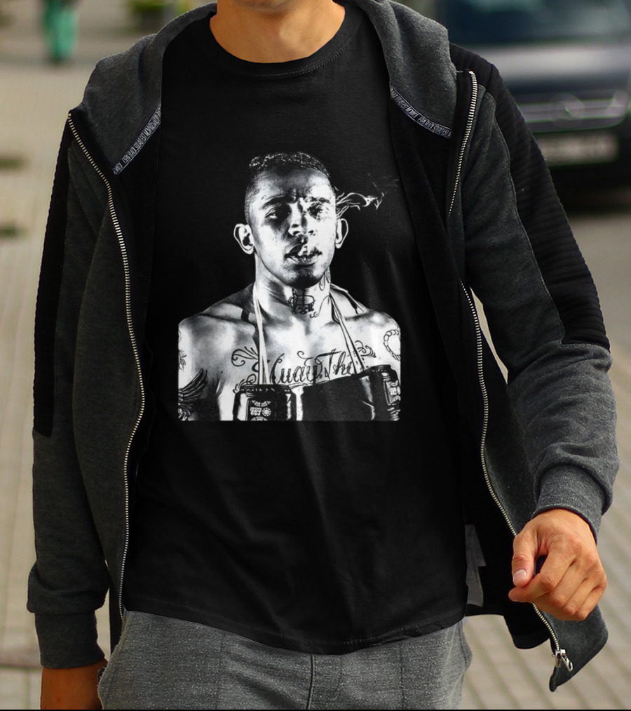 Carlos Prates The Nightmare MMA Muay Thai Tattoo Ink Portrait T-Shirt