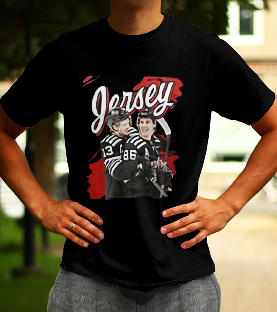 Jersey New Jersey Devils Players Celebration Bye Bye Tour T-Shirt