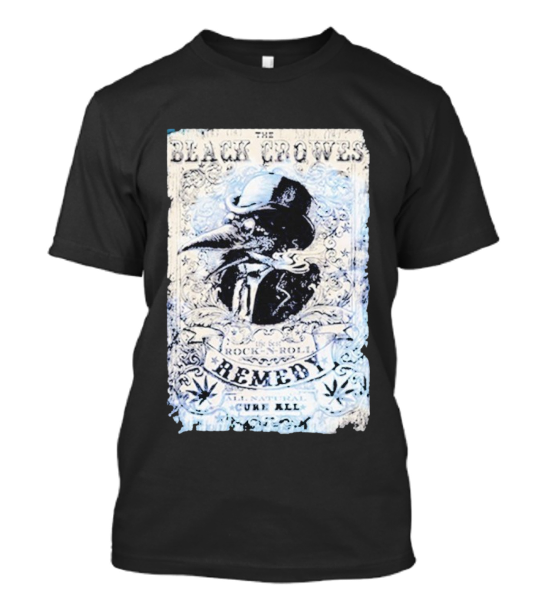 The Black Crowes Rock N Roll Remedy All Natural Cure All T-Shirt