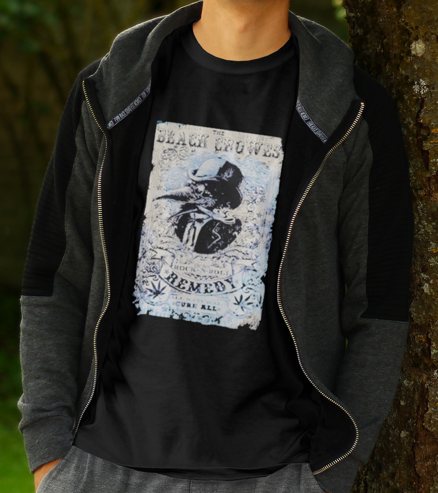 The Black Crowes Rock N Roll Remedy All Natural Cure All T-Shirt