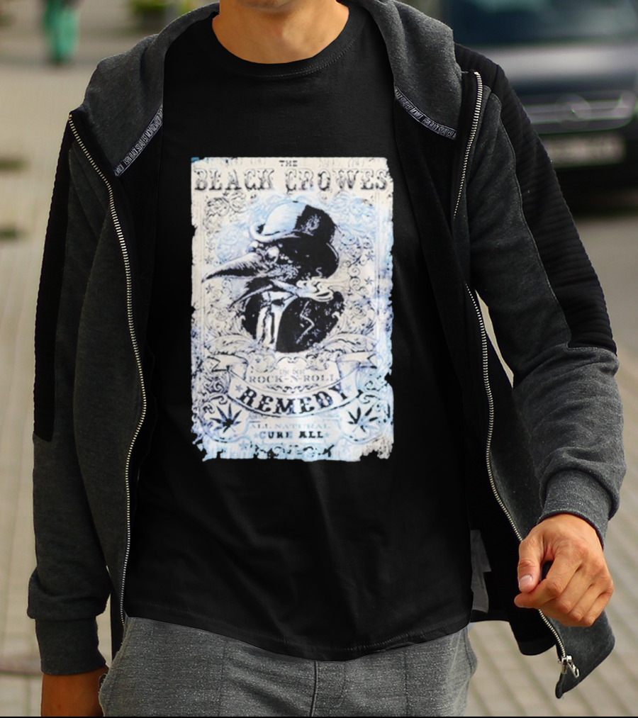 The Black Crowes Rock N Roll Remedy All Natural Cure All T-Shirt