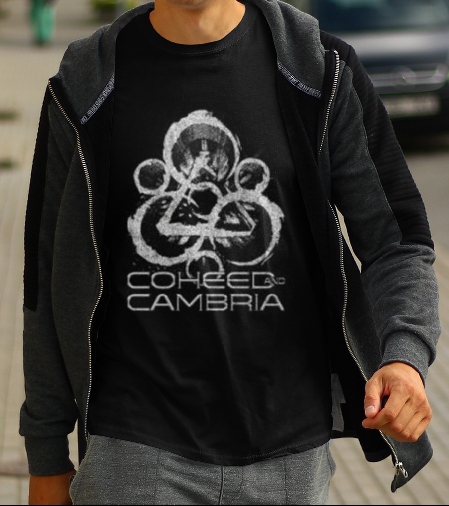 Coheed And Cambria Keywork Symbol Fall Tour 2025 Dates T-Shirt