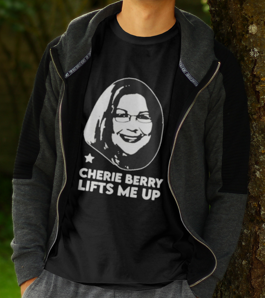 Cherie Berry Lifts Me Up Star Icon Portrait T-Shirt