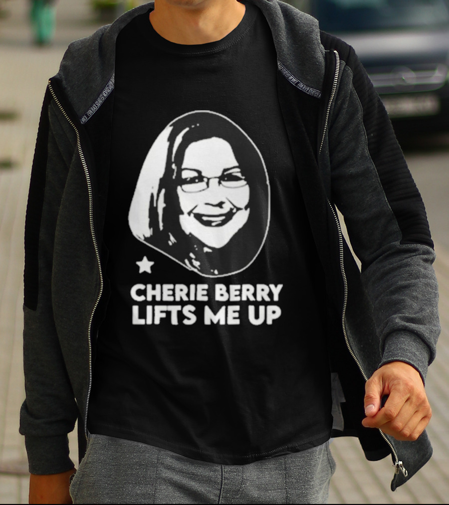 Cherie Berry Lifts Me Up Star Icon Portrait T-Shirt