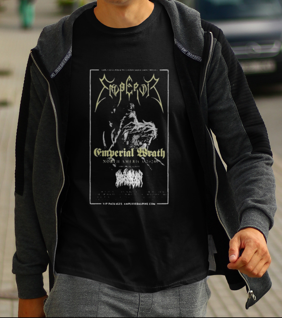Emperor Anthems North America 2024 Tour Concert T-Shirt