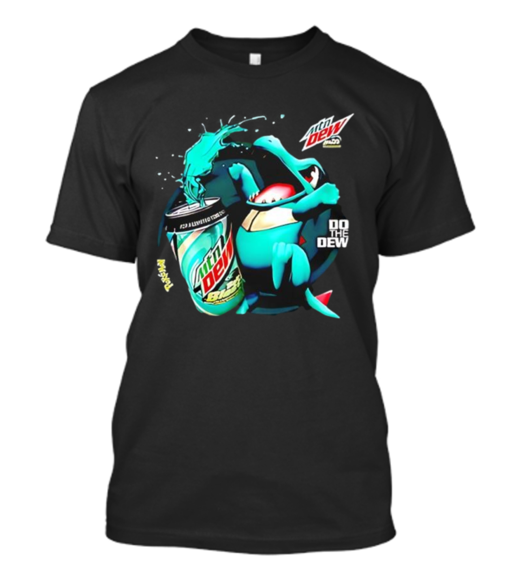 Mountain Dew Baja Blast Do The Dew Animation T-Shirt