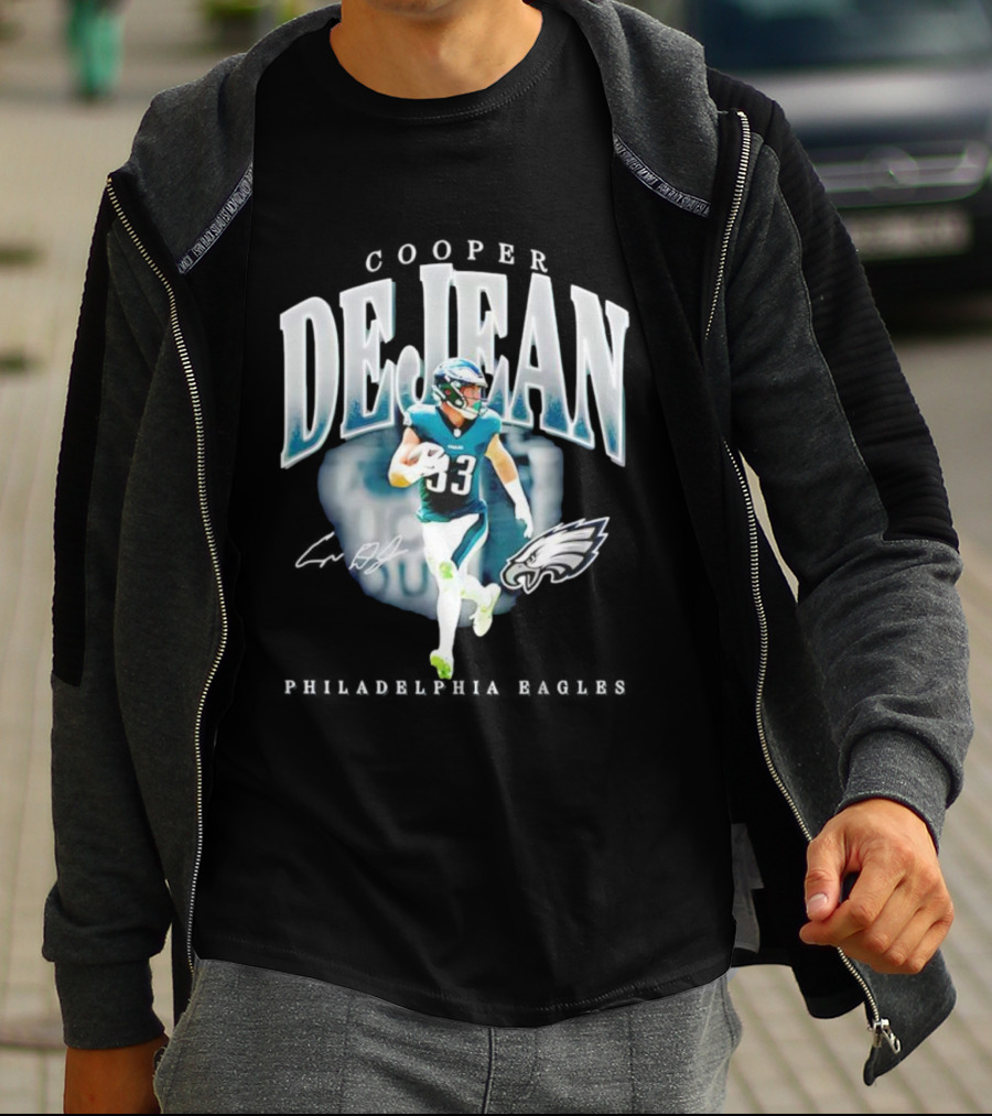 Philadelphia Eagles DeJean 93 Signature Player Hype T-Shirt