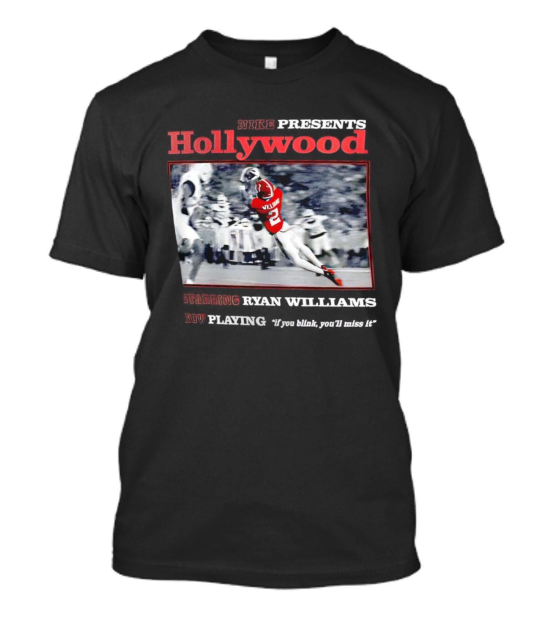 Ryan Williams Alabama Crimson Tide Hollywood Catch T-Shirt