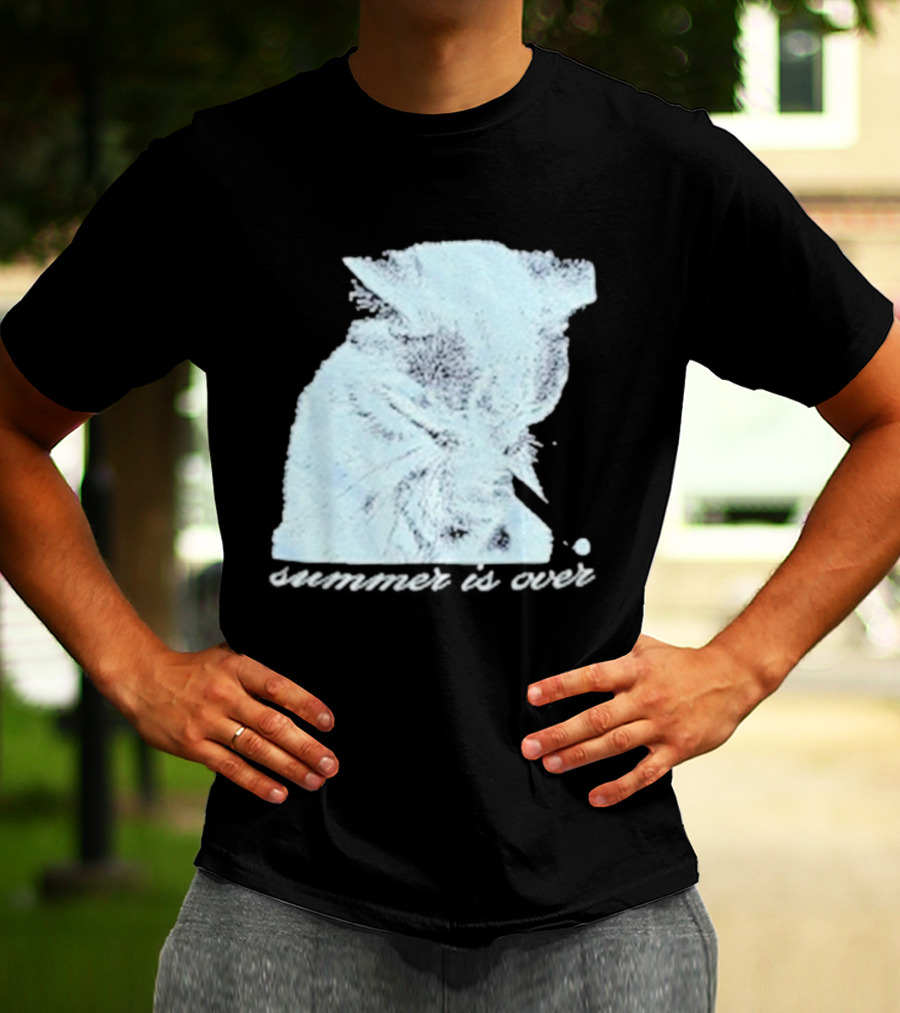 Will Mahony Summer Is Over Cat T-Shirt