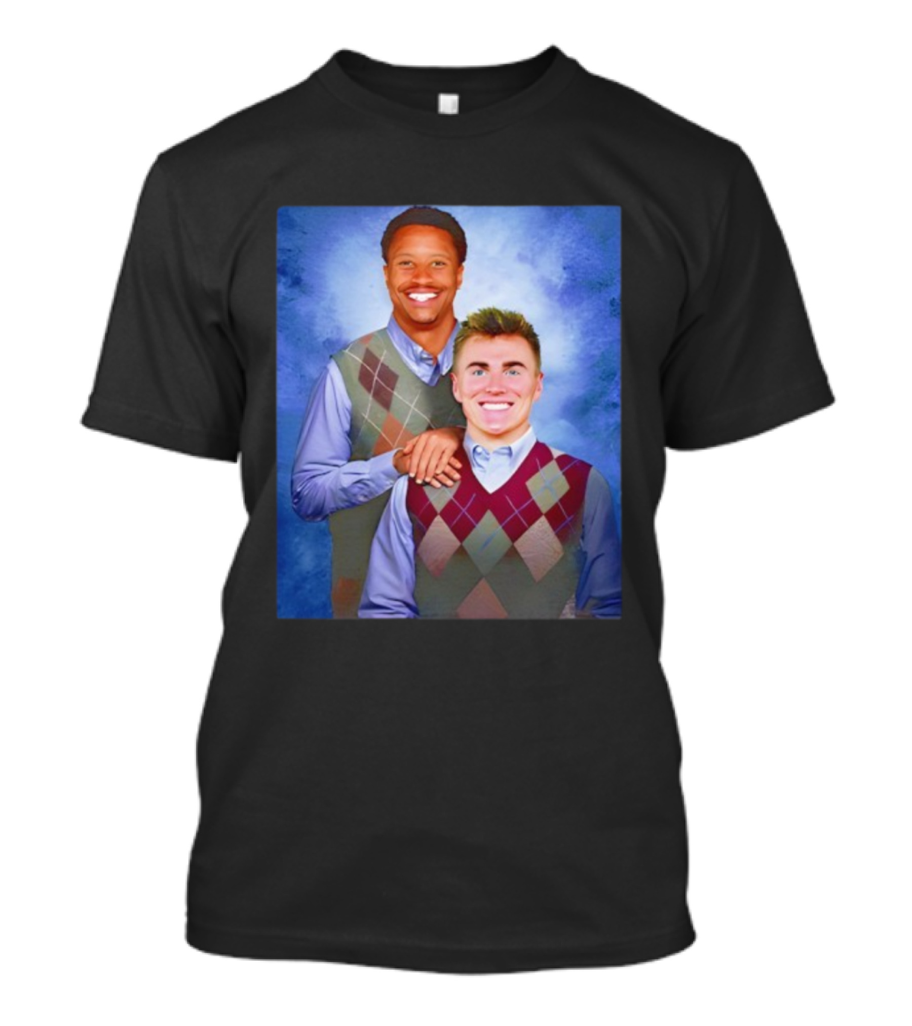 Bo Nix Courtland Sutton Step Brothers Style Denver Broncos Player Duo T-Shirt