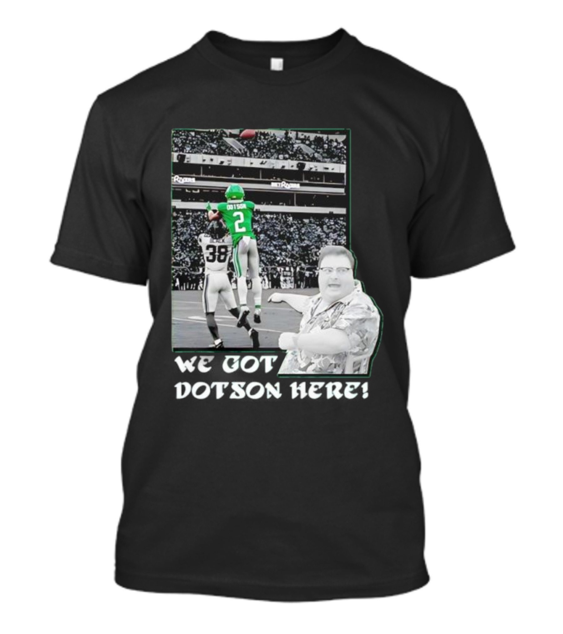 Eagles Champions 2025 Dotson Action Highlight T-Shirt