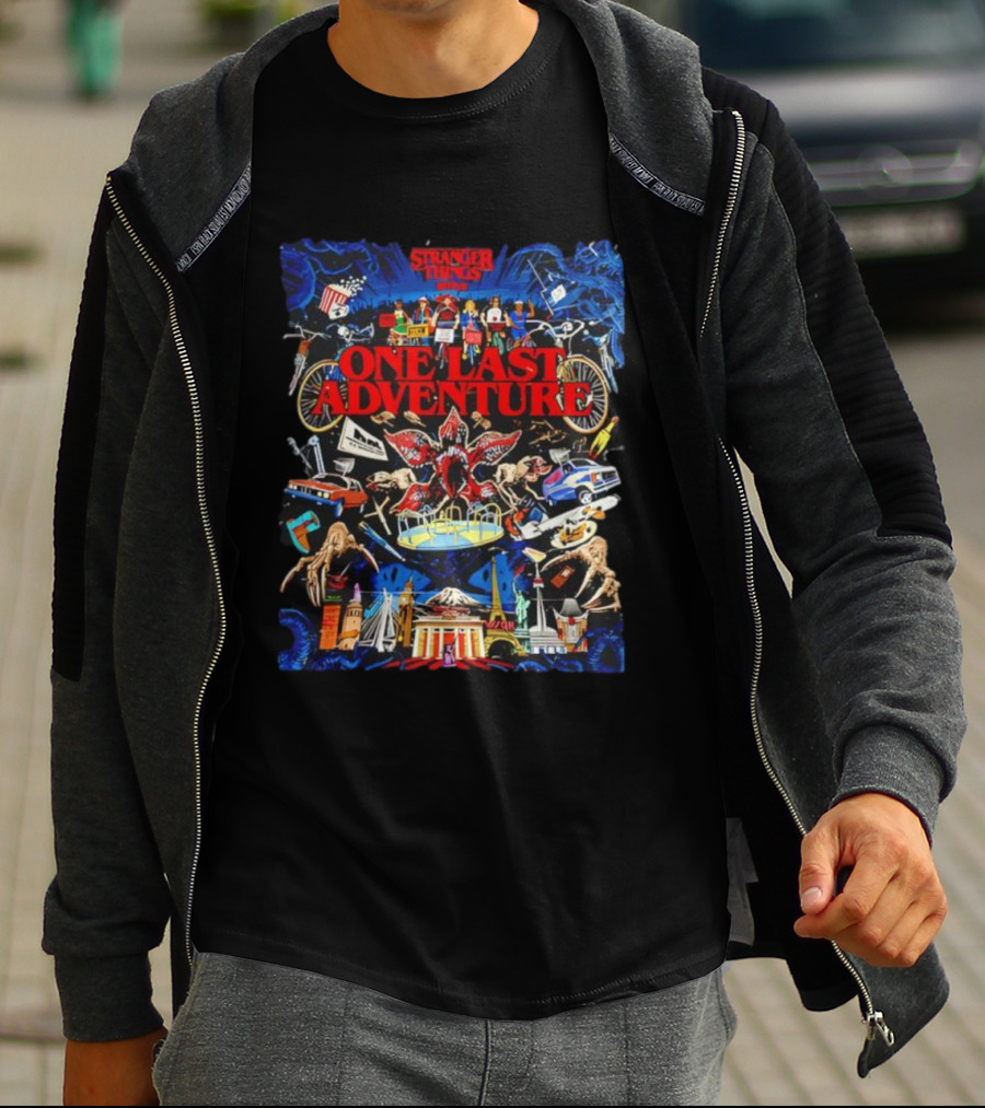 Stranger Things One Last Adventure Classic T-Shirt