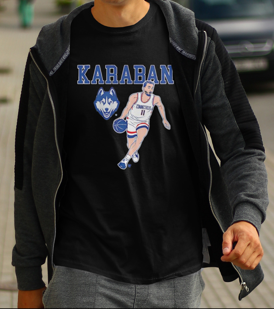 UConn Basketball Karaban Connecticut Huskies Number 11 T-Shirt