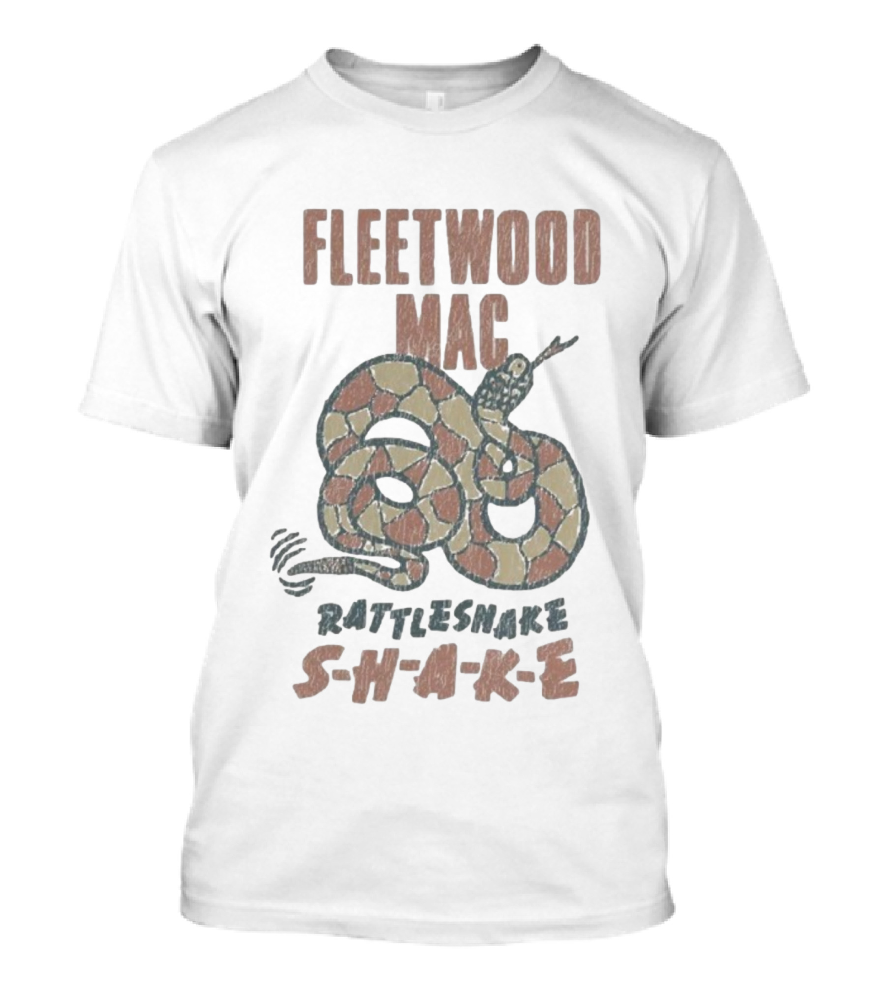 Fleetwood Mac Rattlesnake Shake Vintage Music Vibe T-Shirt
