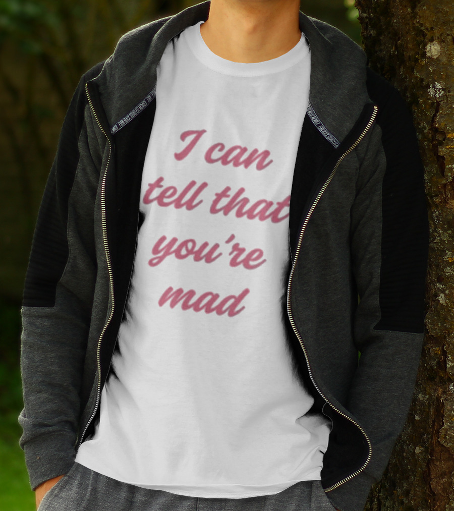 Koe Wetzel I Can Tell That You’re Mad Lyrics Text T-Shirt