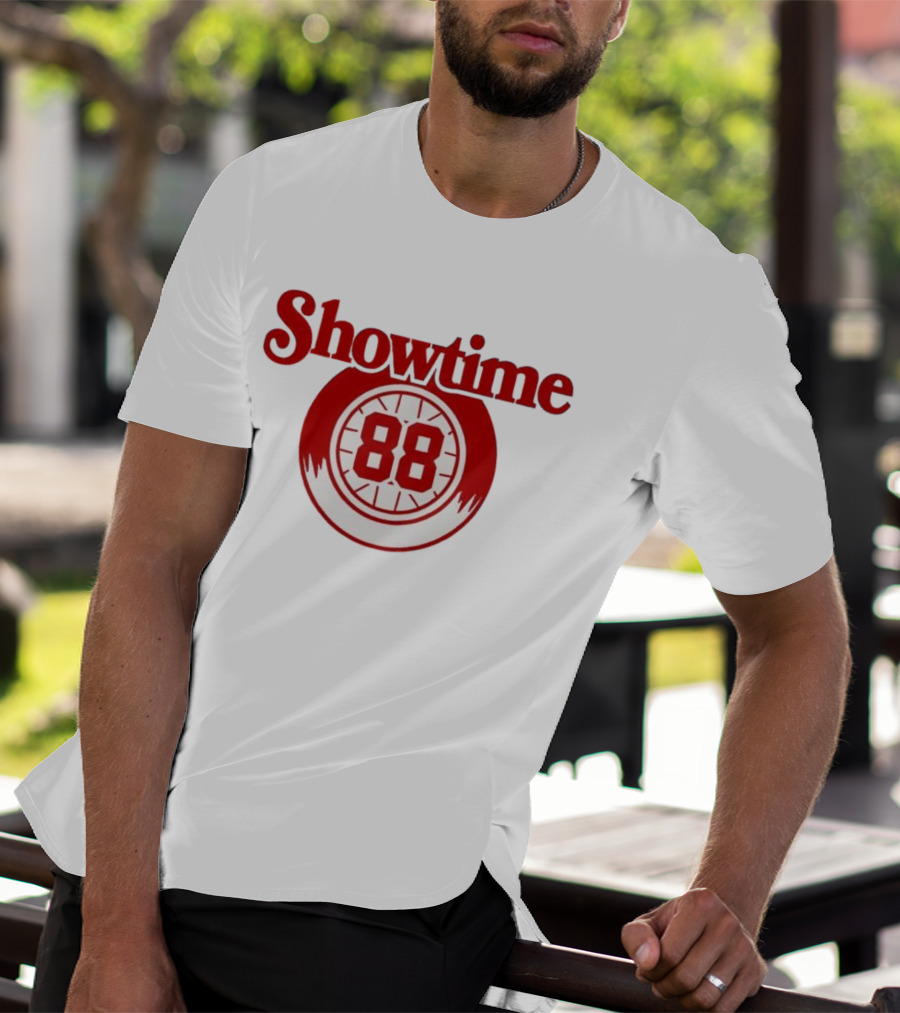 Showtime 88 Patrick Kane Detroit Red Wings Circle T-Shirt