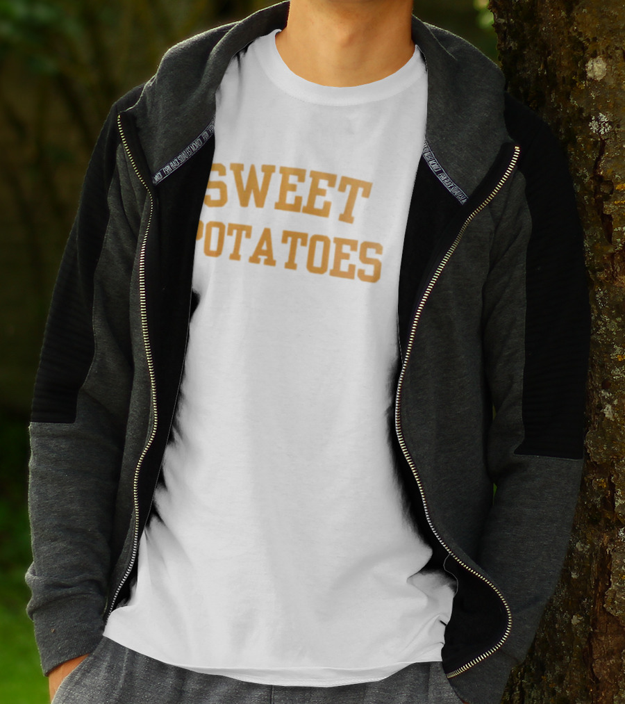Sweet Potatoes Bold Typography T-Shirt