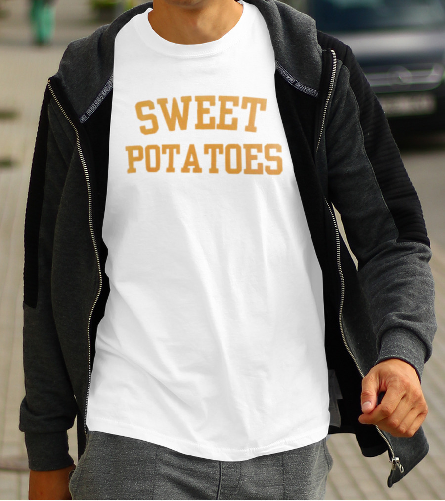 Sweet Potatoes Bold Typography T-Shirt