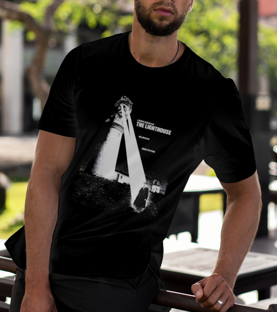 Robert Eggers The Lighthouse Willem Dafoe Robert Pattinson Vintage Scene T-Shirt