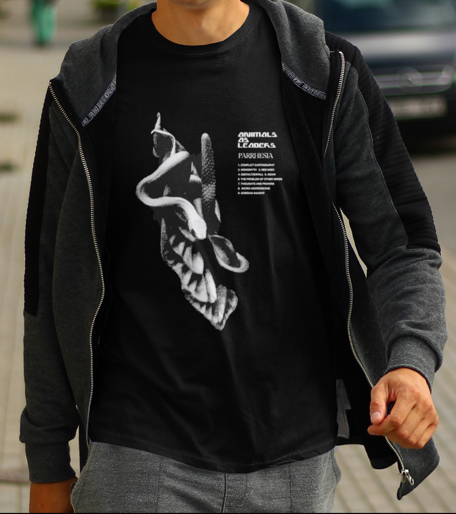 Parrhesia Snake Animals As Leaders Band Merchandise T-Shirt