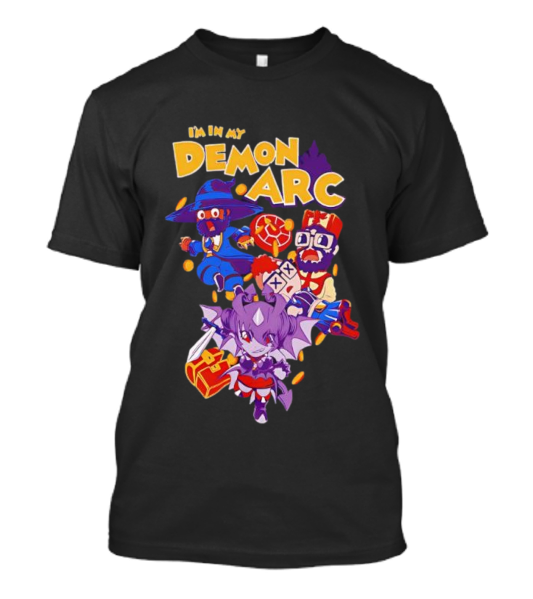 I’m In My Demon Arc Anime Characters Adventure T-Shirt